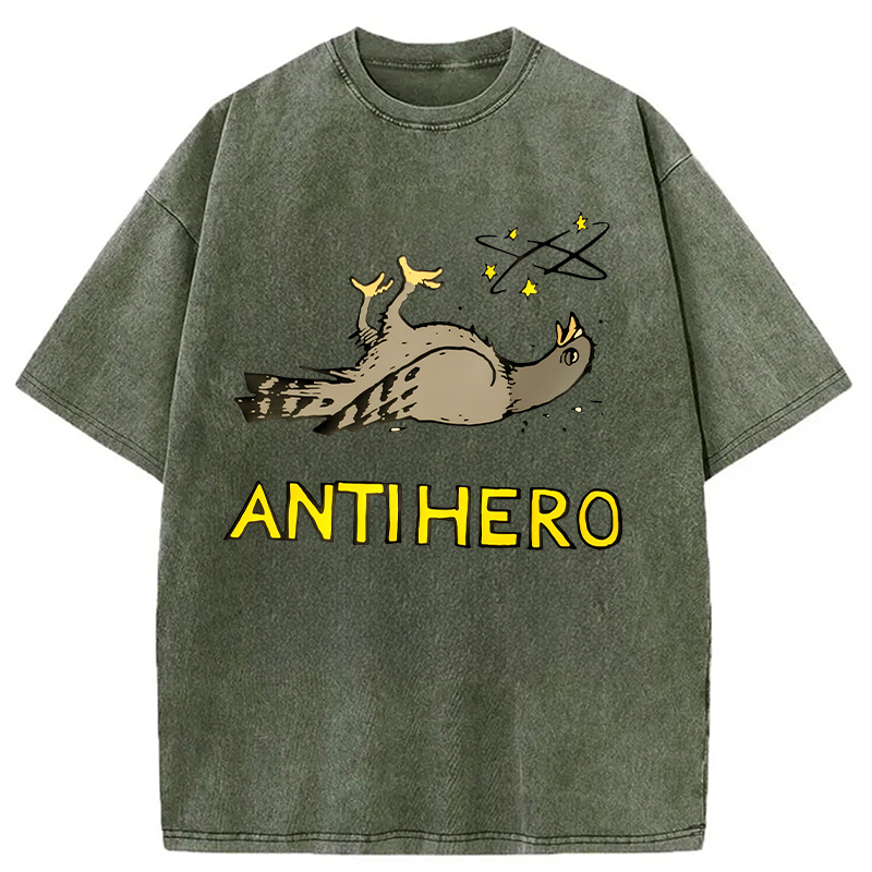 Modecanvas Antihero DTG Printing Washed T-Shirt