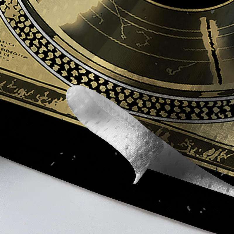Modecanvas Retro Music Record Player Mesh Jersey-modecanvas
