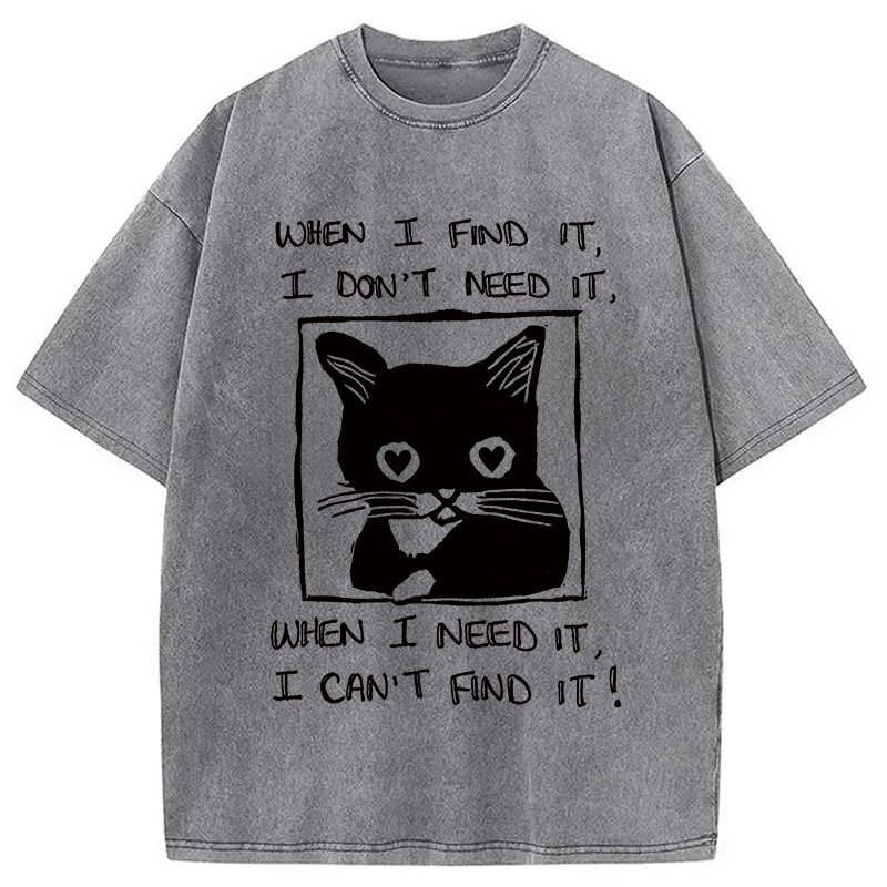 Modecanvas Life Rules DTG Printing Washed T-Shirt