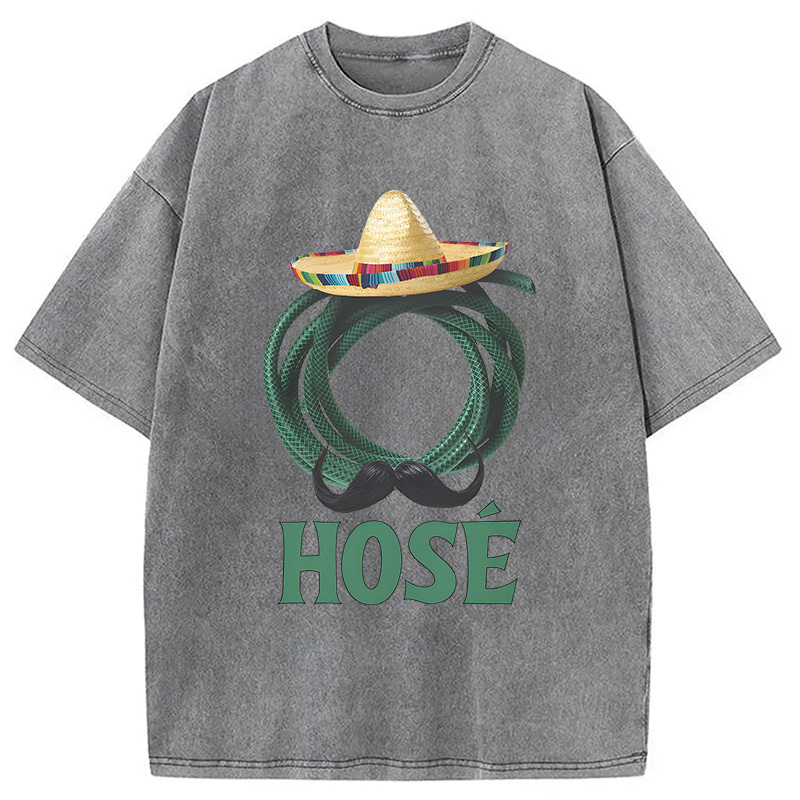 Modecanvas Hose DTG Printing Washed T-Shirt