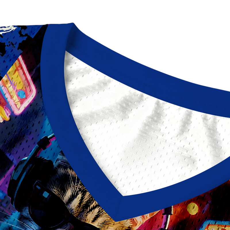 Modecanvas DJ Cat Rave Jersey Tank