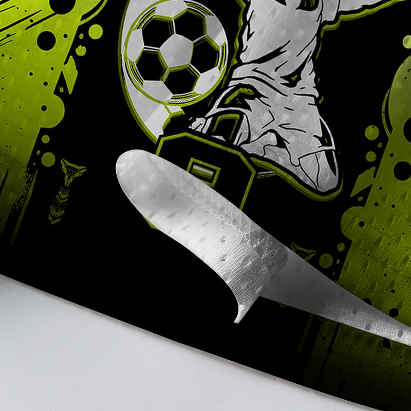 Modecanvas Soccer Star Victory Pose Mesh Jersey-modecanvas