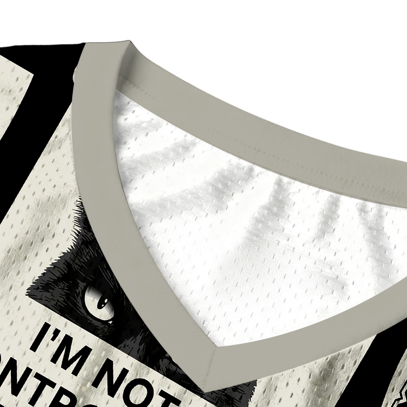 Modecanvas Control Freak Cat Jersey Tank
