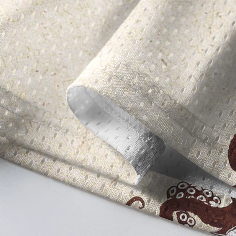 Modecanvas Octopus Japanese Art Mesh Jersey-modecanvas