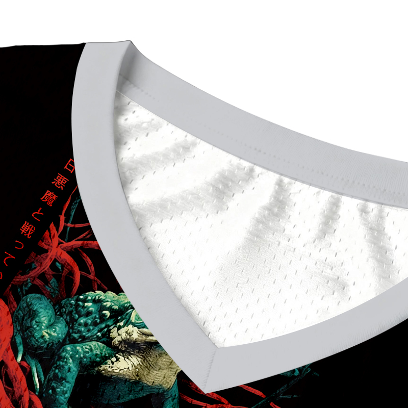 Modecanvas Japanese Frog Horror Art Jersey Tank
