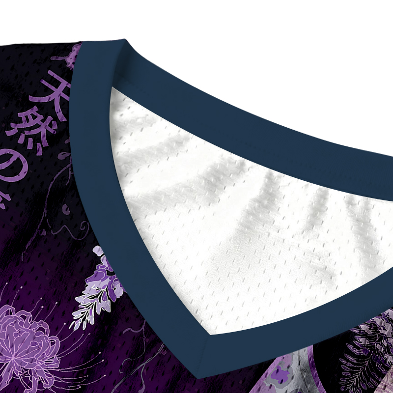Modecanvas Wisteria Jpanese Flowers Jersey Tank