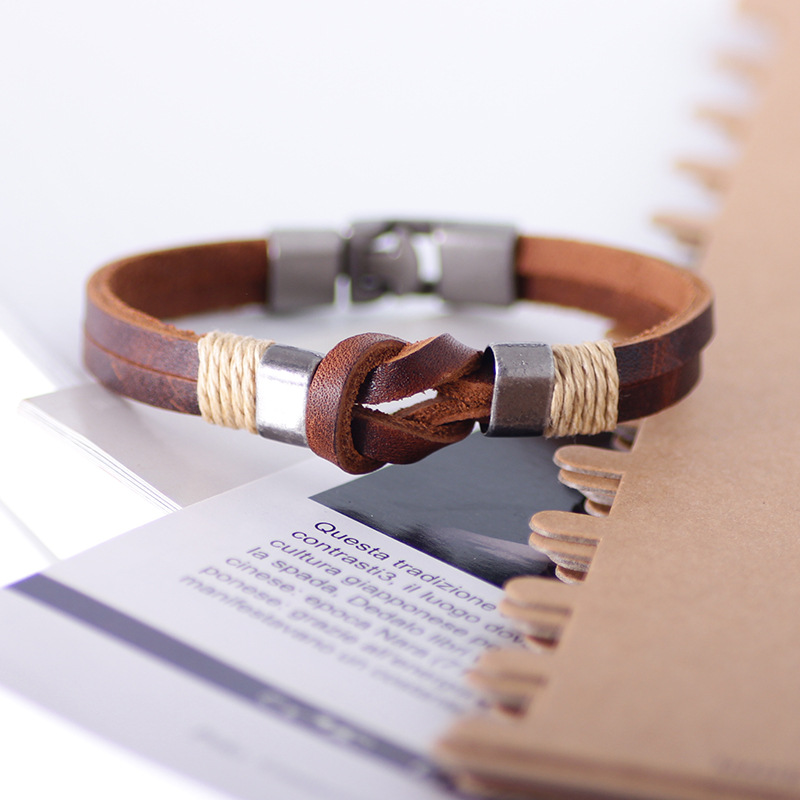 Modecanvas Rope-knot Braided Bracelet-modecanvas