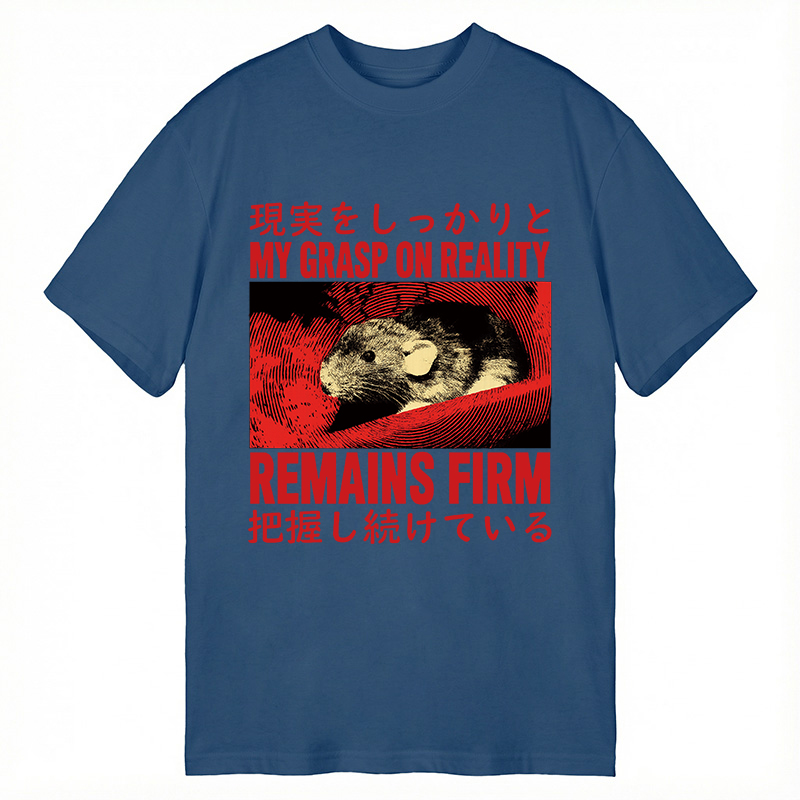 Modecanvas Grasp on Reality Rat DTG Printing Classic T-Shirt-modecanvas