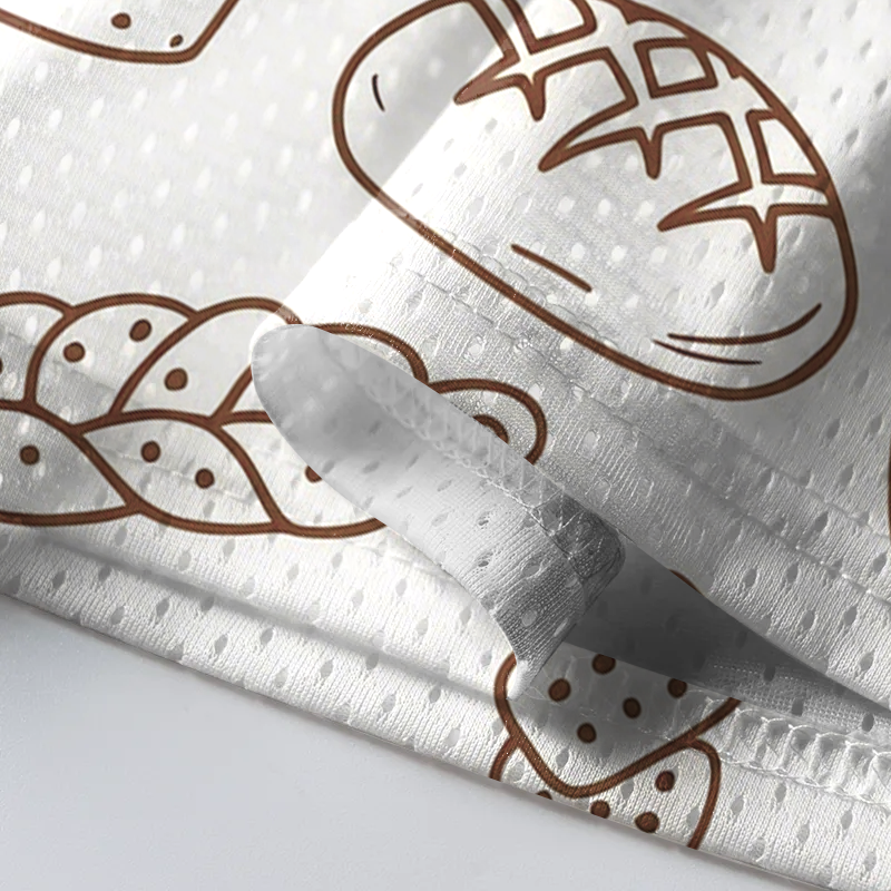 Modecanvas Cat Bread Mesh Jersey-modecanvas
