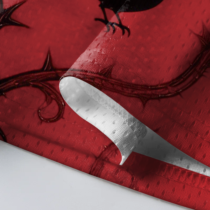 Modecanvas Chinga La Migra Mesh Jersey-modecanvas
