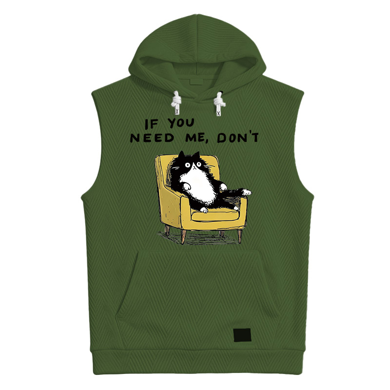 Modecanvas Unavailable Cat Hooded Tank