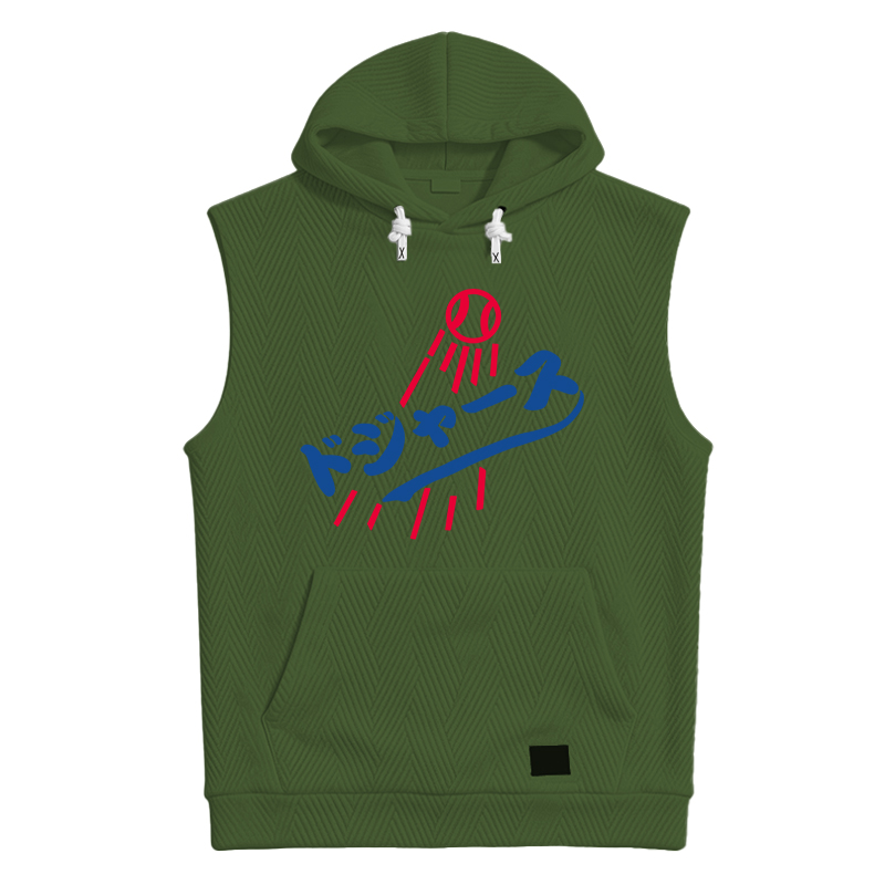 Modecanvas Japanese Baseball Hooded Tank