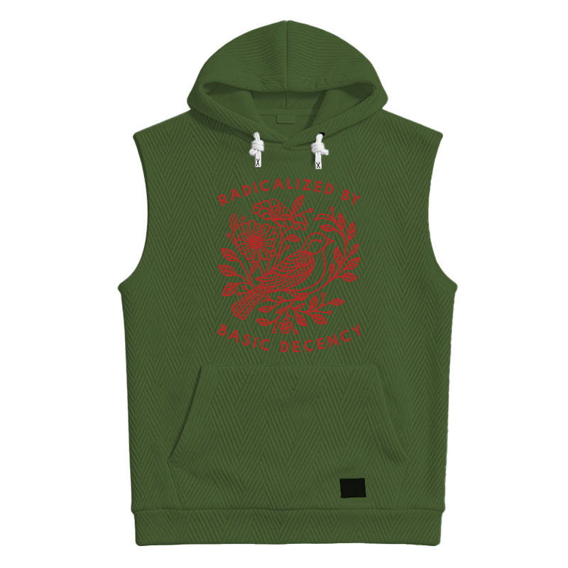 Modecanvas Pigeon Was Moved Hooded Tank