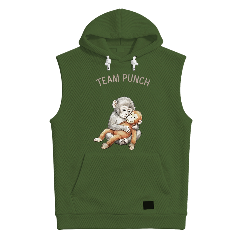 Modecanvas Baby Monkey Hooded Tank