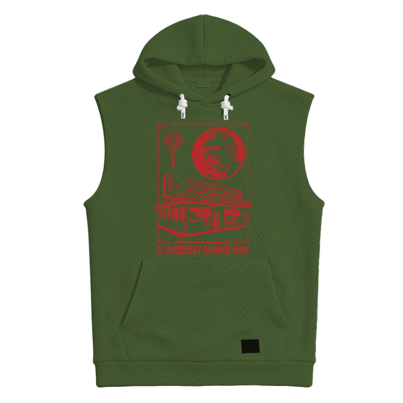Modecanvas Democracy Manifest Chinese Restaurant Hooded Tank