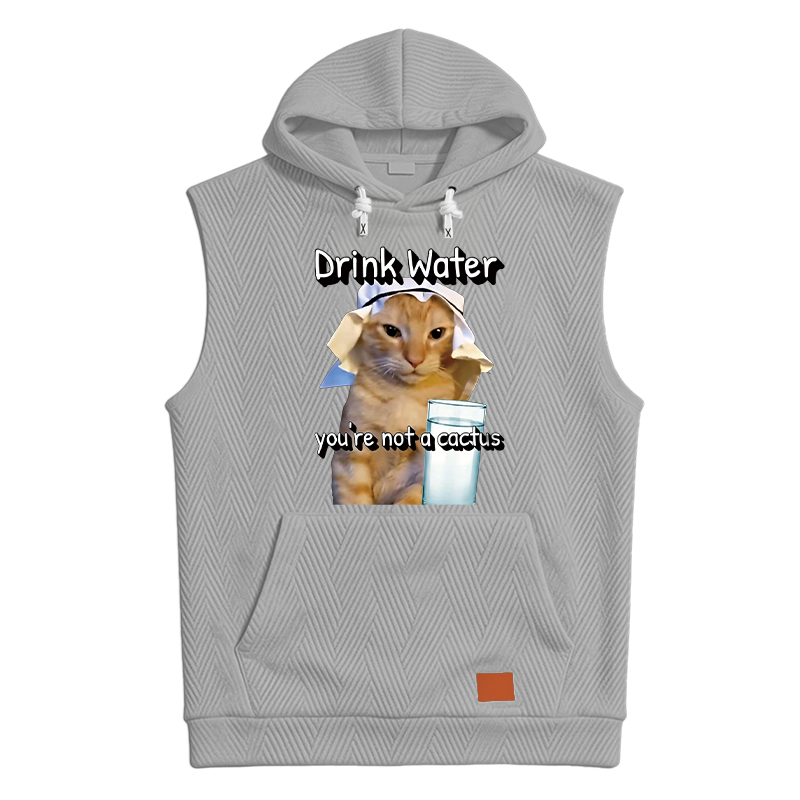 Modecanvas Drink Water Hooded Tank