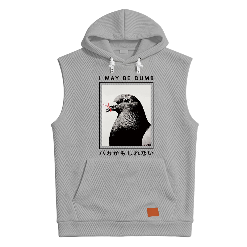 Modecanvas I May Be Dumb Funny Hooded Tank