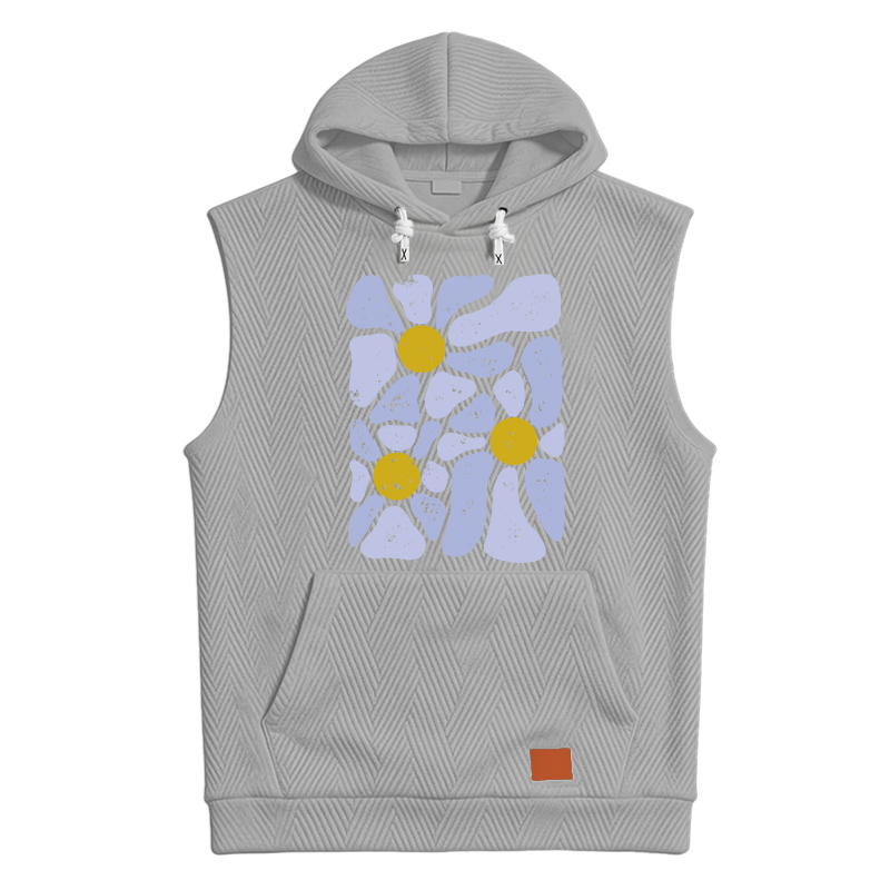 Modecanvas Abstract Flowers Art Hooded Tank