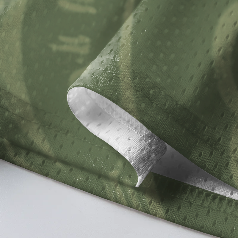 Modecanvas Lucky Day Frog Mesh Jersey-modecanvas