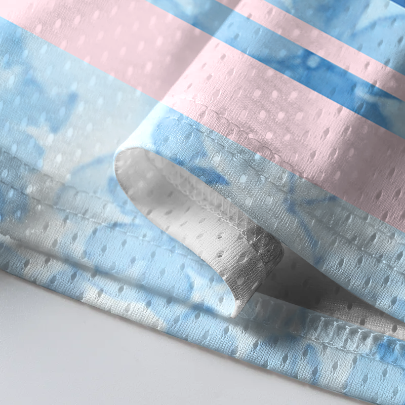 Modecanvas Cat And Owl Under Sakura Mesh Jersey-modecanvas