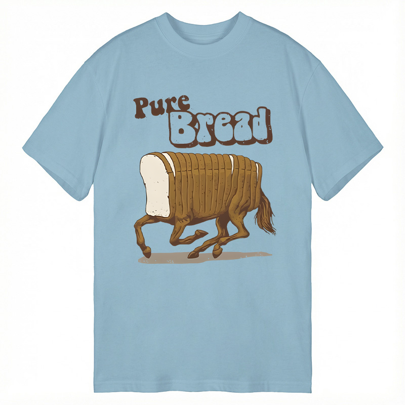 Modecanvas Pure Bread DTG Printing Classic T-Shirt-modecanvas