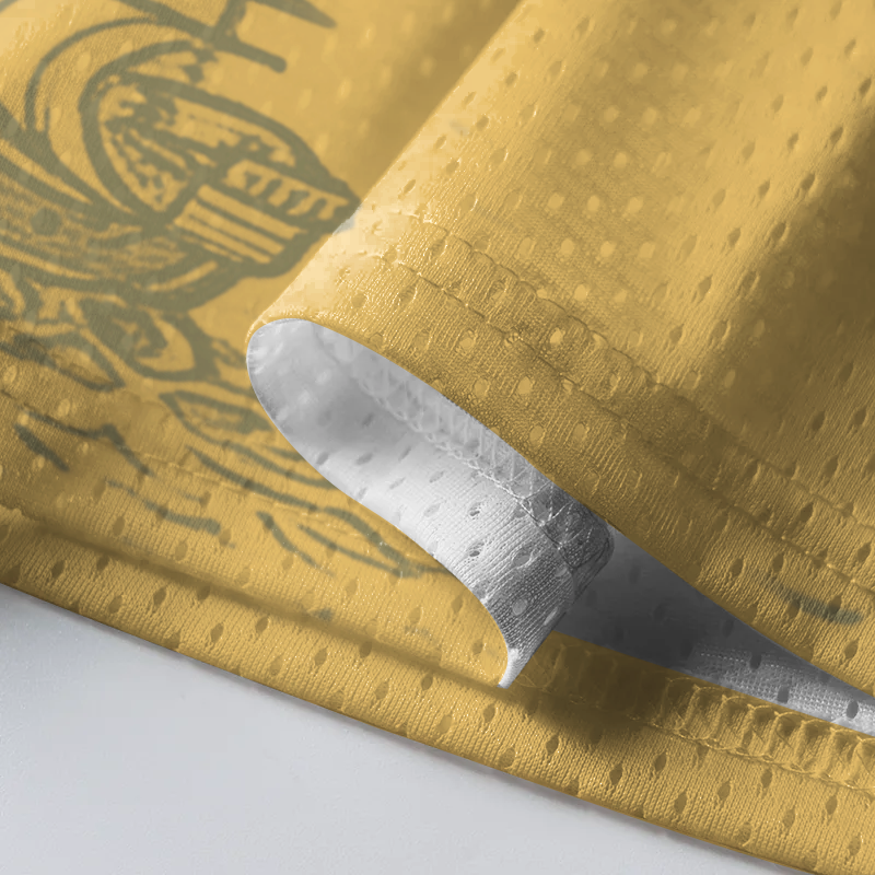 Modecanvas Howling Cat Mesh Jersey-modecanvas