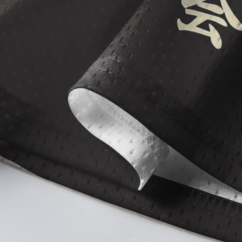 Modecanvas Retro Raccoon Samurai Mesh Jersey-modecanvas
