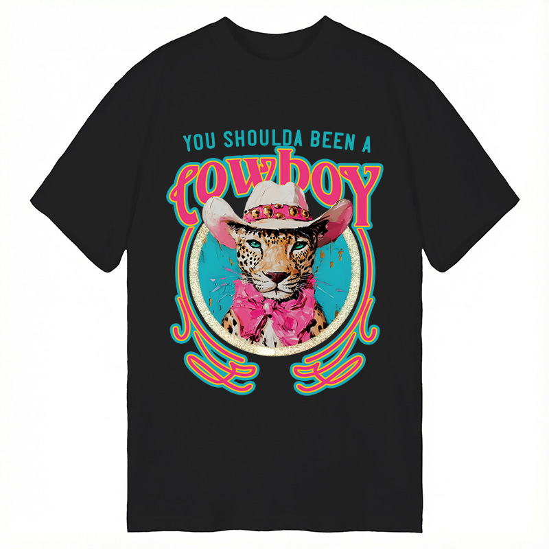 Modecanvas You Shoulda Been a Cowboy DTG Printing Classic T-Shirt-modecanvas
