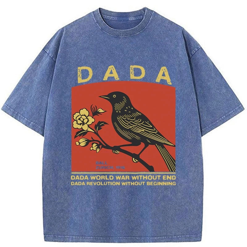 Modecanvas Revolution Without Beginning Washed T-Shirt