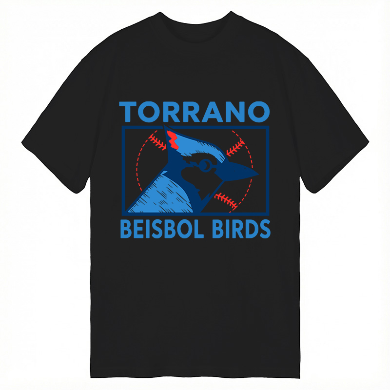 Modecanvas Torrano Beisbol Birds DTG Printing Classic T-Shirt-modecanvas