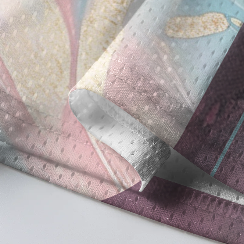Modecanvas Moon And Balloon Mesh Jersey-modecanvas
