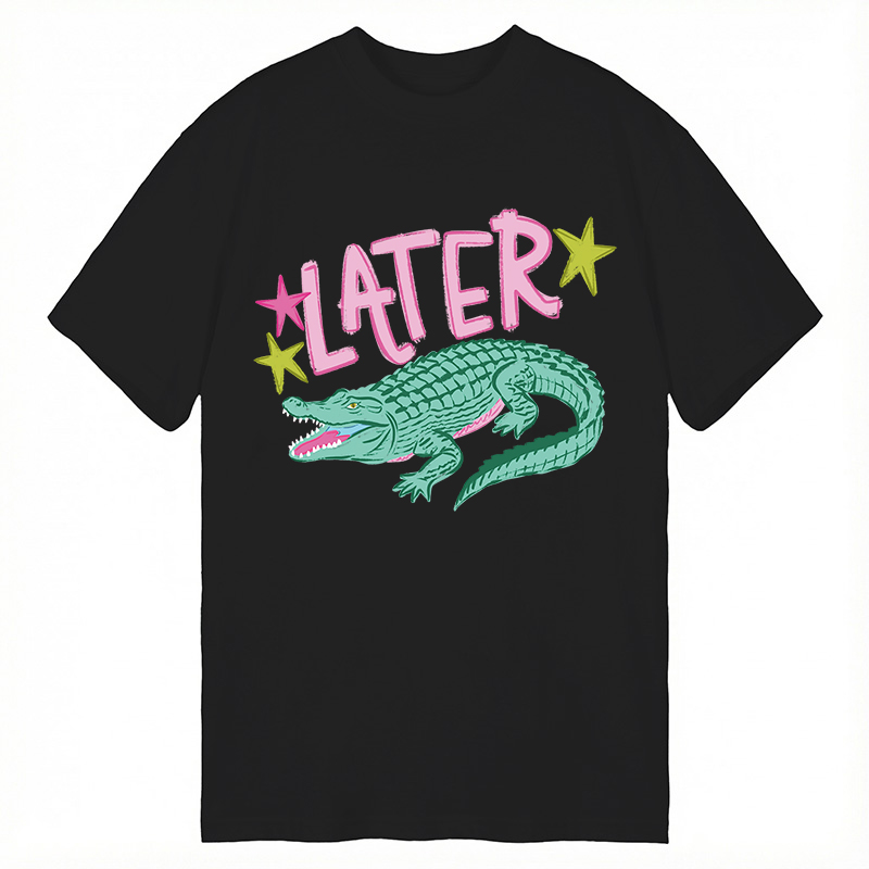 Modecanvas Later Gator DTG Printing Classic T-Shirt-modecanvas