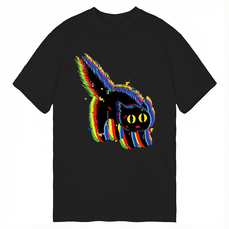 Modecanvas Technicat Glitch DTG Printing Classic T-Shirt-modecanvas
