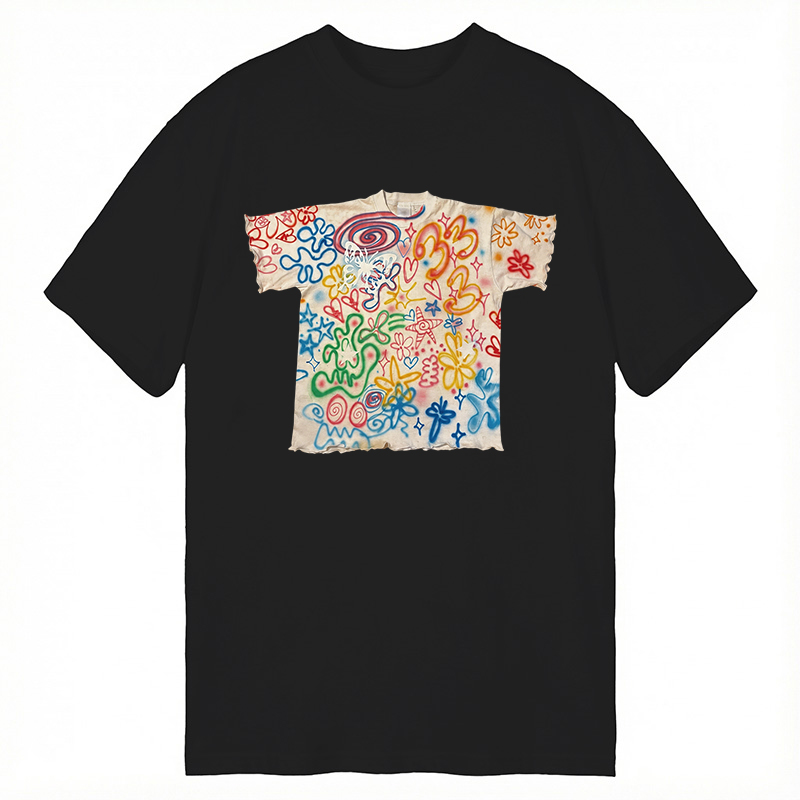 Modecanvas Graffiti Art Shirt Of DTG Printing Classic T-Shirt-modecanvas
