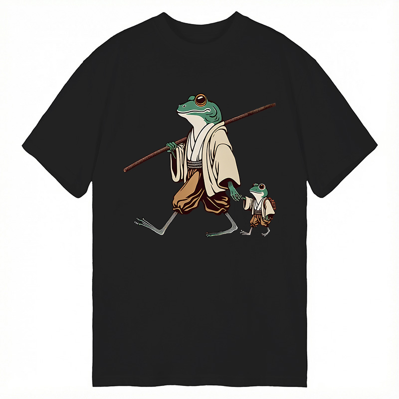 Modecanvas Big Hand Holding Little Hand DTG Printing Classic T-Shirt-modecanvas