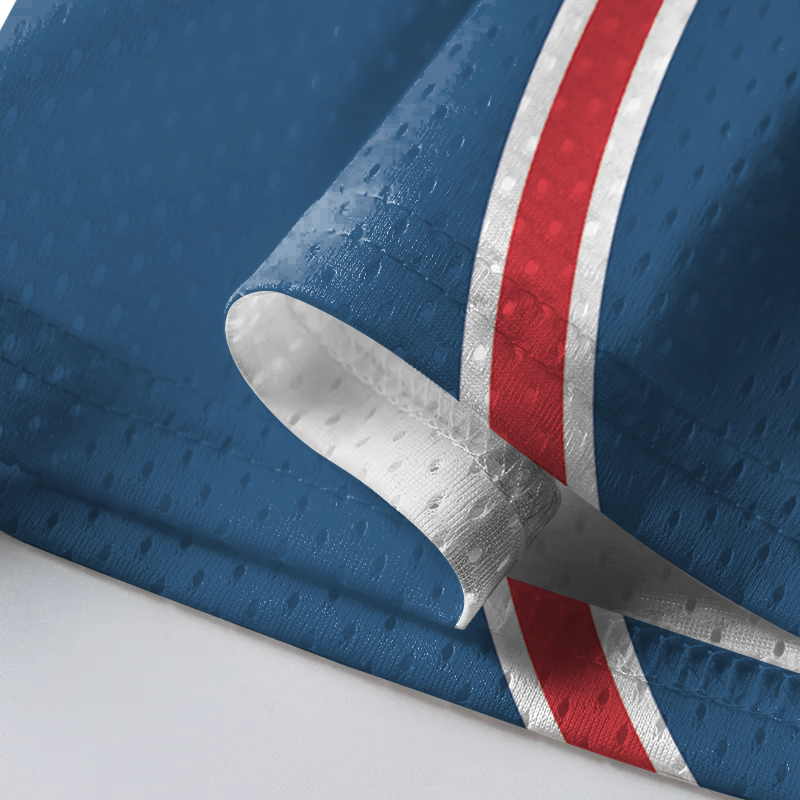 Modecanvas England Lion Soccer Mesh Jersey-modecanvas