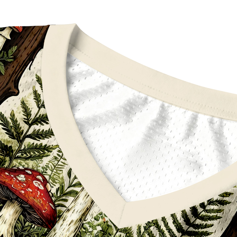 Modecanvas Red Mushrooms Jersey Tank