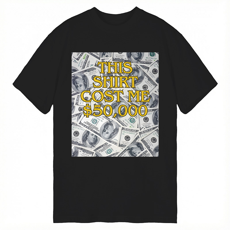 Modecanvas The Most Expensive DTG Printing Classic T-Shirt-modecanvas