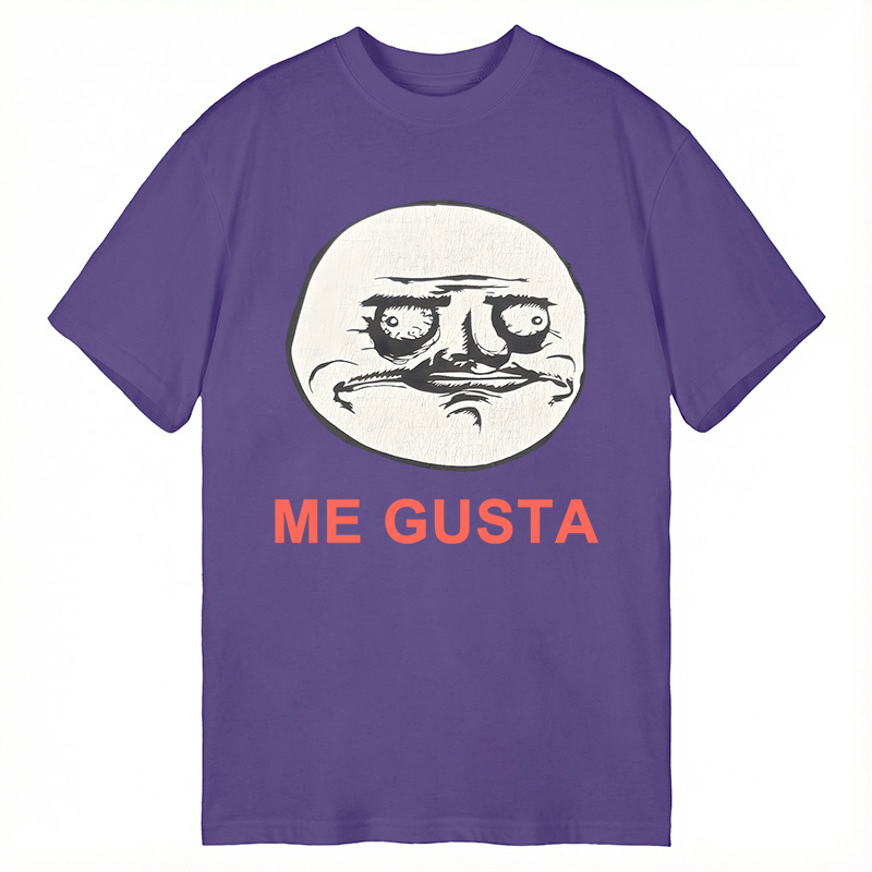 Modecanvas Me Gusta Meme DTG Printing Classic T-Shirt-modecanvas