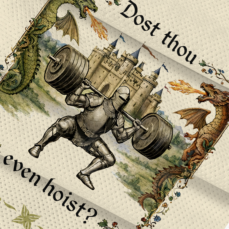 Modecanvas Dost Thou Even Hoist Medieval Jersey Short