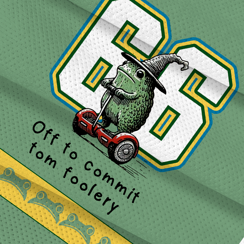 Modecanvas Frog Riding A Balance Scooter Jersey Short