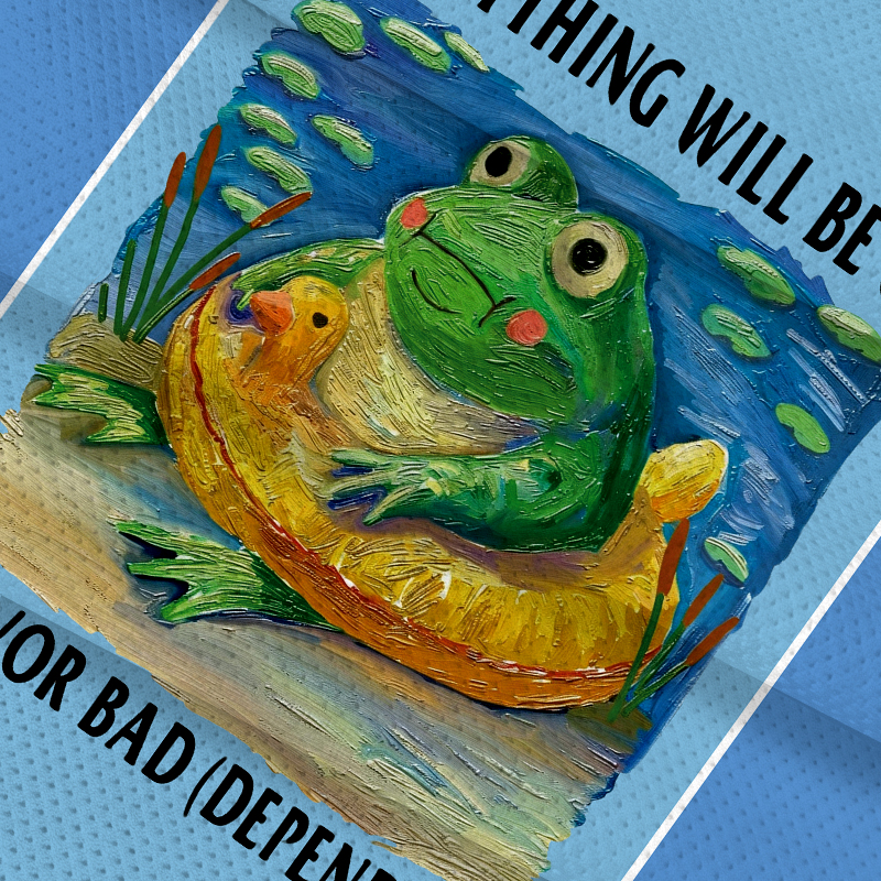 Modecanvas Everythings Ok Frog Jersey Short