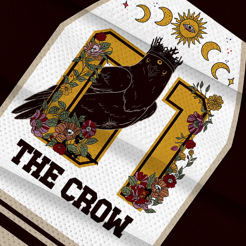 Modecanvas The Crow Jersey Short