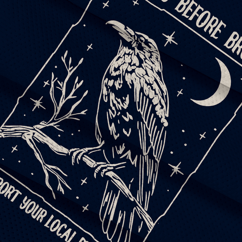 Modecanvas Funny Crows Before Bros Jersey Short