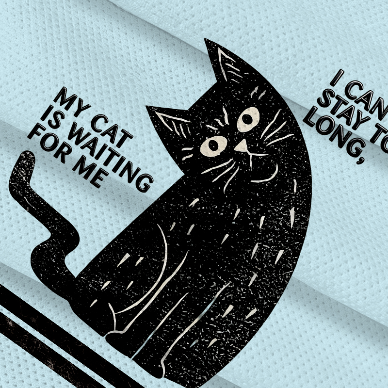 Modecanvas My Cat Is Waiting for Me Jersey Short