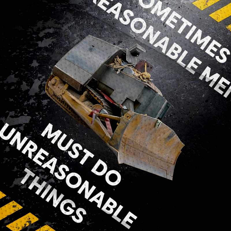 Modecanvas Sometimes Reasonable Men Must Do Unreasonable Thingst Jersey Short