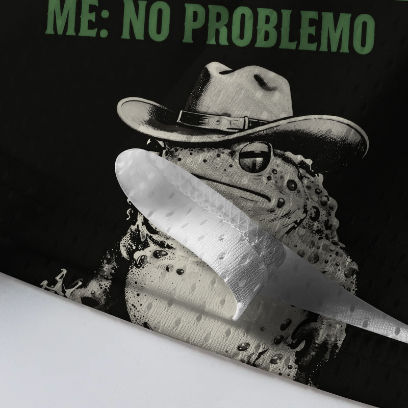 Modecanvas No Problemo Frog Mesh Jersey