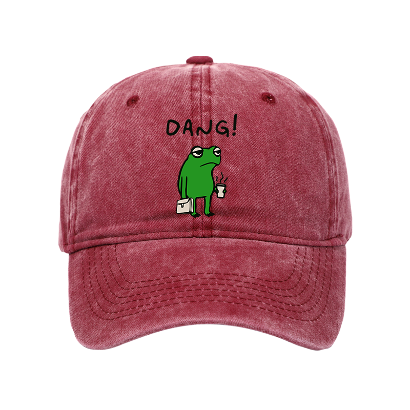 Modecanvas Is It Already Monday Washed Cap-modecanvas