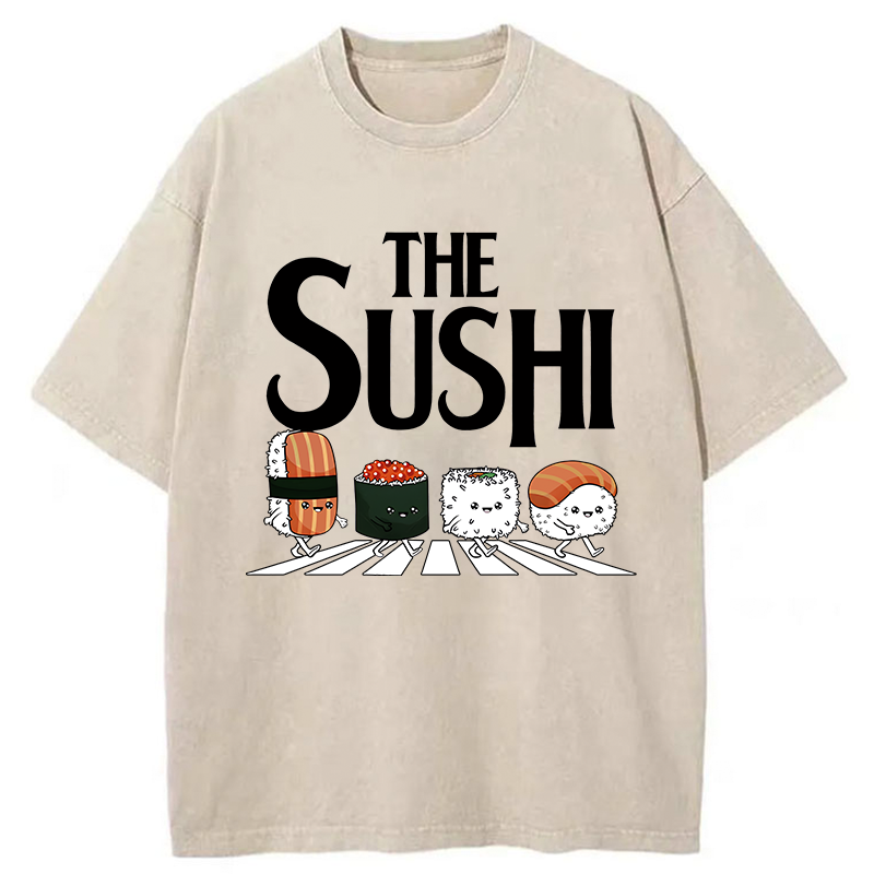Modecanvas The Sushi Washed T-Shirt