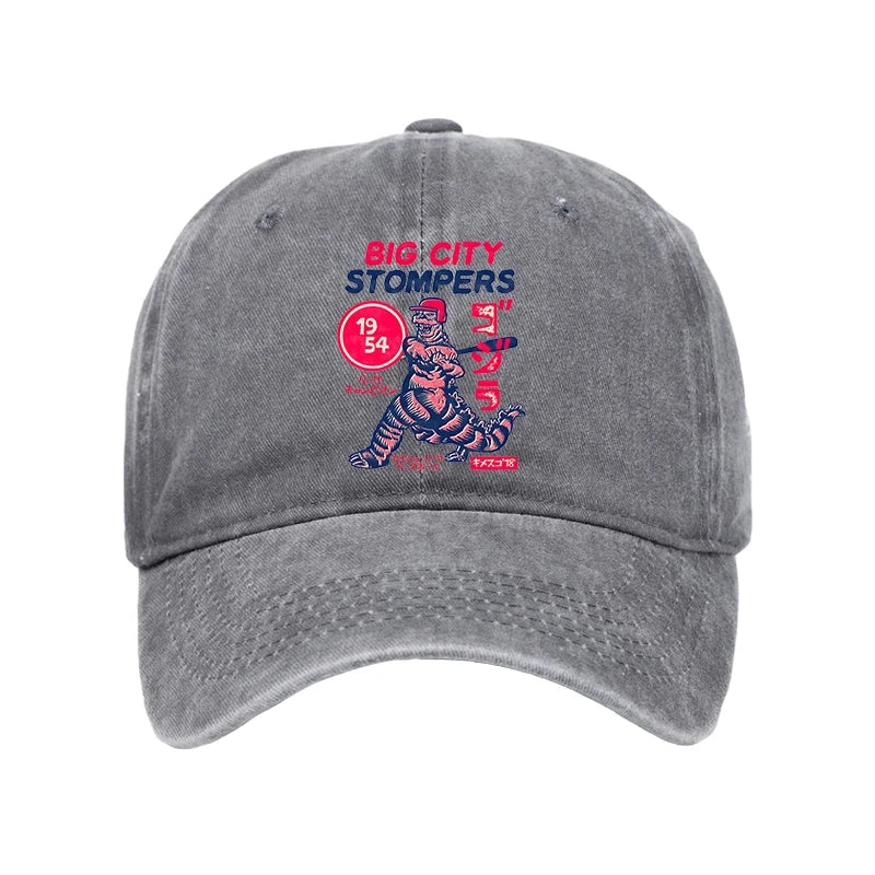 Modecanvas Big City Stompers Washed Cap-modecanvas